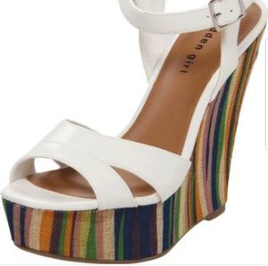 madden girl rainbow platform sandals